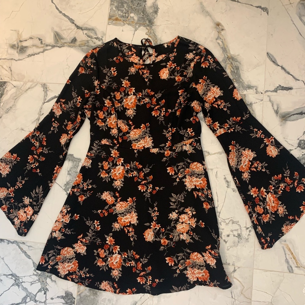 Floral Dress perfect with booties